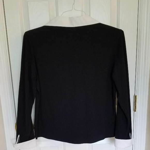 Black Top with Initial "K" in Rhinestones - Picture 4 of 5